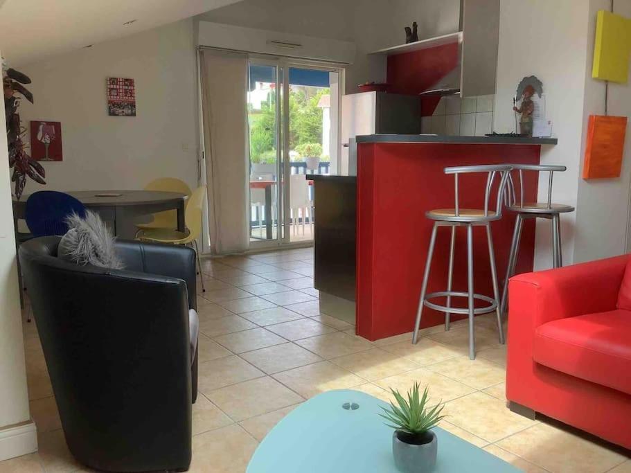 Appartement Bidart Cote Basque T3 250 Metres De La Plage 3*** Extérieur photo
